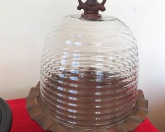 Pottery Barn Wood Metal CakeDessertBagel Stands