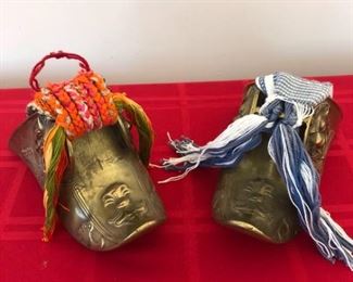 Vintage Brass Wall Pockets