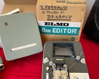 Elmo Beaulieu Vintage Movie Cameras Film Editor Model S