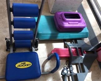 Ab Rocket, Stepper, Workout Matts