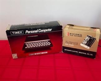 Vintage Timex Personal Computer National Tape Recorder