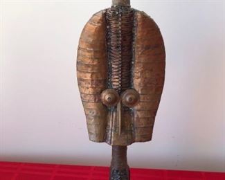 African Art Face Sculpture