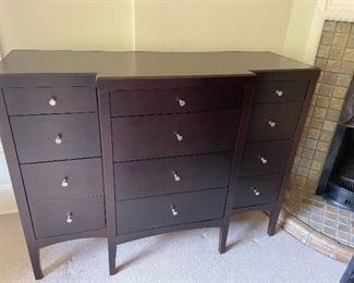 Twelve drawer dresser for sale 56"w x 42"h x 20.25"d.  Works for more than just a bedroom!   $480