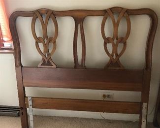 One of a Pair of Twin Head Boards