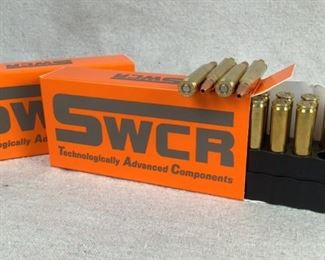 Mfg - (2 times the bid) 40
Model - SWCR T.A.C. 223 Rem
Caliber - ammo
Located in Chattanooga, TN
Condition - 1 - New
This lot contains two 20 round boxes of SWCR T.A.C. 223 Rem. ammunition. 55 grain, Solid copper hollow point bullet.