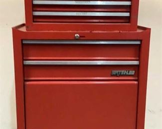 6 Image(s)
Located in: Chattanooga, TN
MFG Waterloo
Rolling Toolbox
Size (WDH) 26-3/4"W x 14-3/4"D x 44-3/4"H
**No Key**
**Sold As Is Where Is**

SKU: F-4-E