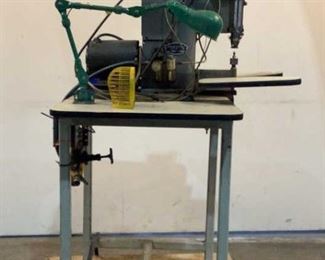 Located in: Chattanooga, TN
MFG National Rivet & MFG. CO.
Model B
Ser# 1070H-1
Rivet Machine
Tested - Powers On, Started Smoking from Motor, Light Works
*Sold As Is Where Is*
See Notes