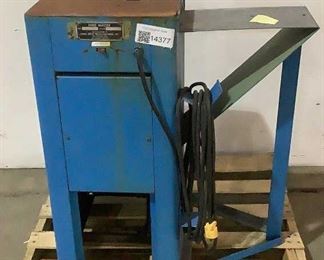 10 Image(s)
Located in: Chattanooga, TN
MFG Engel Sheet Metal Equip.
Model 316-3-1
Ser# 2964
Edge Master
Size (WDH) 31"W x 20"D x 36"H
*Marked Parts*
**Sold as is Where is**

SKU: V-1-A
Unable To Test