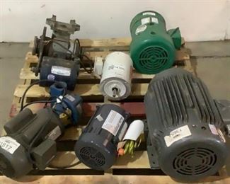 Located in: Chattanooga, TN
Assorted Electric Motors
1/4 Hp - 5 Hp
MFR's: Emerson, Leeson, Baldor
**Sold as is Where is**

SKU: T-6-A
Unable To Test