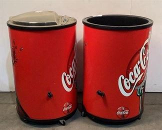 Located in: Chattanooga, TN
Rolling Coca-Cola Coolers
Size (WDH) 23"Dia x 18"D inside x 35"H
*Sold As Is Where Is*

SKU: B-8-12 (1/2)
SKU: B-8-12 (2/2)

14303