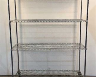 Located in: Chattanooga, TN
MFG Recta Shelf
Rolling Metal Wire Rack
Size (WDH) 60"Wx24"Dx80"H
*Sold As Is Where Is*

SKU: M-WALL