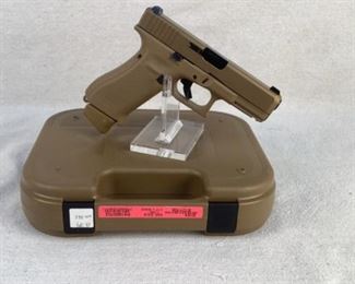 Serial - BTDY759
Mfg - Glock 19x
Model - Pistol
Caliber - 9mm Luger
Barrel - 4.02"
Capacity - 19+1
Magazines - 3
Type - Pistol
Located in Chattanooga, TN
Condition - 1 - New
This is a Glock 19X pistol chambered in 9mm Luger. This pistol was Glock's first venture into the "crossover" pistol, as this pistol has a Glock 19 length slide with a Glock 17 length Frame. This pistol is FDE in color, comes with two 17 round magazines, and a 19 round extended magazine. This pistol is a must have for somebody in need of a quality Duty pistol or home defense pistol in general.