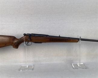 Serial - A120243
Mfg - Savage Arms Model
Model - 340 Series E .222 Rem
Barrel - 24"
Type - Rifle, Bolt Action
Located in Chattanooga, TN
Condition - 3 - Light Wear
This lot contains a Savage Arms Model 340 bolt action rifle chambered in .222 Rem. Wood Stock shows some wear but the rifle action is still in great working condition. This would be a great varmint rifle.