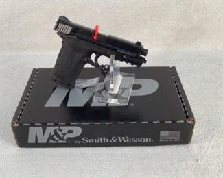 Serial - NKC0053
Mfg - Smith & Wesson
Model - M&P380 Shield EZ M2.0
Caliber - 380 Auto
Barrel - 3.675"
Capacity - 8+1
Magazines - 2
Type - Pistol
Located in Chattanooga, TN
Condition - 1 - New
This is a Smith & Wesson M&P380 Shield EZ M2.0 chambered in 380 ACP. This pistol was originally designed for those who may lack a level of dexterity in their hands, however this pistol is perfect for anyone in need of a quality carry gun/home defense gun. This pistol features an EZ rack slide, manual safety, two 8 round magazines, and an armornite finish.