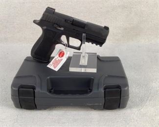 Serial - 58K077801
Mfg - Sig Sauer P320
Model - X Compact Pistol
Caliber - 9mm Luger
Barrel - 3.6"
Capacity - 15+1
Magazines - 2
Type - Pistol
Located in Chattanooga, TN
Condition - 1 - New
This is a Sig Sauer P30 XCompact chambered in 9mm Luger. This pistol is the compact version of the Sig Sauer P320 X series. This pistol comes with two 15 round magazines, night sights, and an optics cut for addition of pistol mounted red dots.