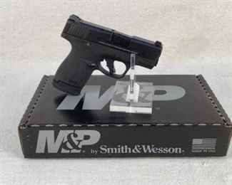 Serial - JLE8521
Mfg - Smith & Wesson
Model - M&P9
Caliber - Shield Plus
Barrel - 3.1"
Capacity - 13+1
Magazines - 2
Type - Pistol
Located in Chattanooga, TN
Condition - 1 - New
This is a Smith & Wesson M&P 9 Shield Plus chambered in 9mm Luger. This is one of the newest iterations of the Shield series, this pistol now holds 13 rounds, making this pistol serious compeition with modern offerings for carry pistols. This pistol comes with the standard 10 round magazine and the 13 round extended magazine.