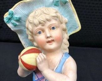 Victorian Girl Piano Baby