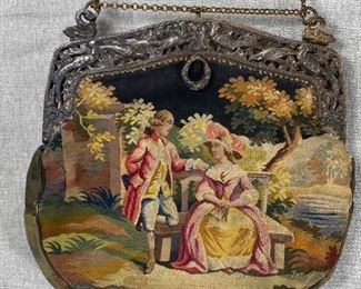 Aubusson Tapestry Purse