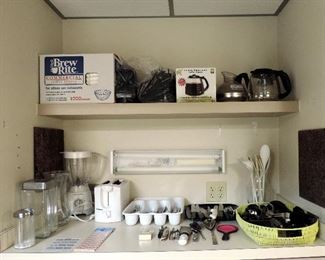 KITCHENWARE AND COFFEE ITEMS