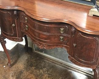 Antique French petite sideboard 