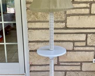 Lot#90   $125.00  All weather wicker lamp table 