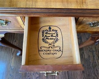 Lot#1  $225.00  Hickory Chair Co. Queen Ann Table 29"h x 26"w x 17"d