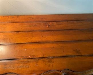 Lot# 7   $550.00 Century Country French chest                        34"h x 48"w x 20"d 
