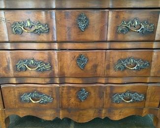 Lot# 7   $550.00 Century Country French chest                        34"h x 48"w x 20"d 