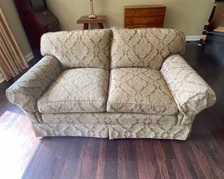 Lot#34  $425.00  Toms-Price loveseat one of two     34"h x 62"w x 40"d     
