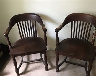 Pair of Marble & Shattuck chairs