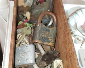 Collection of locks and keys