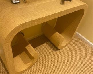 LINEN WRAPPED CONSOLE