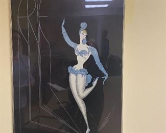 VINTAGE ERTE LITHO