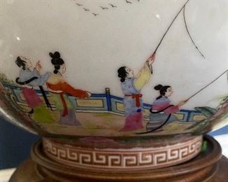 14' ROSE MEDALLION PUNCH BOWL