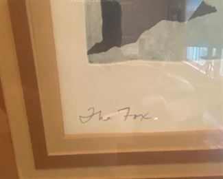 RONALD STEPHAN RIDDICK 1977 LITHO ON PAPER 9/250