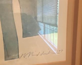 RONALD STEPHAN RIDDICK 1977 LITHO ON PAPER 9/250