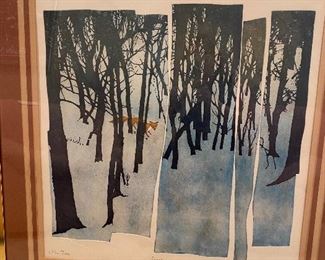 RONALD STEPHAN RIDDICK 1977 LITHO ON PAPER 9/250