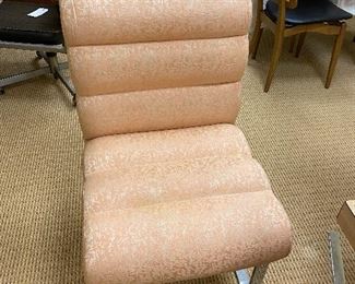 10 UPHOLSTERED CANTILEVER CHAIRS