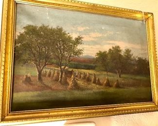 Edward Hill 1843-1923 oil painting recorded artist