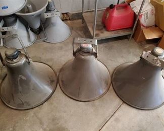(3) 25in Horns Speakers