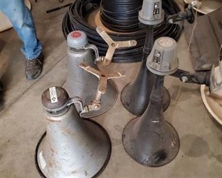 (4) Horn Speakers