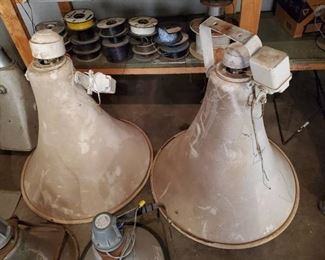 (2) Horn Speakers 29in