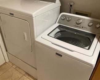 Like New Maytag Washer & Dryer 
Washer is Top Loading!!  
Bravos~  Commercial Line