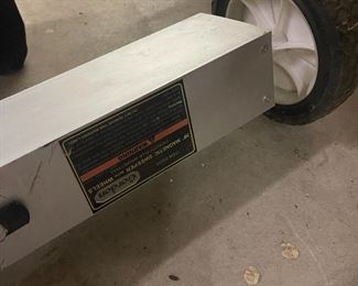 30” push Magnetic Sweeper with Wheels