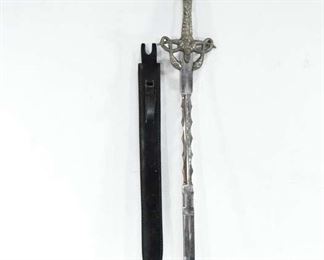 Decorative Medusa Hilt Stainless Steel Sword W/ Sheath