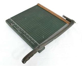Traditional Old School Photo Materials Co. Paper Cutter