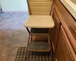 . . . an old Costco step stool