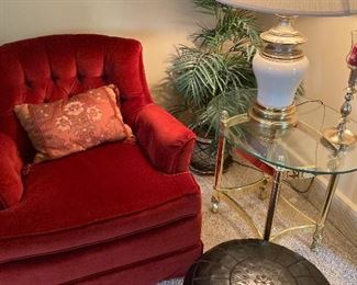 mid-century side table