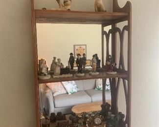 Mirror Shelf with Vintage Smalls