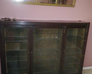 Antique 3 door cabinet